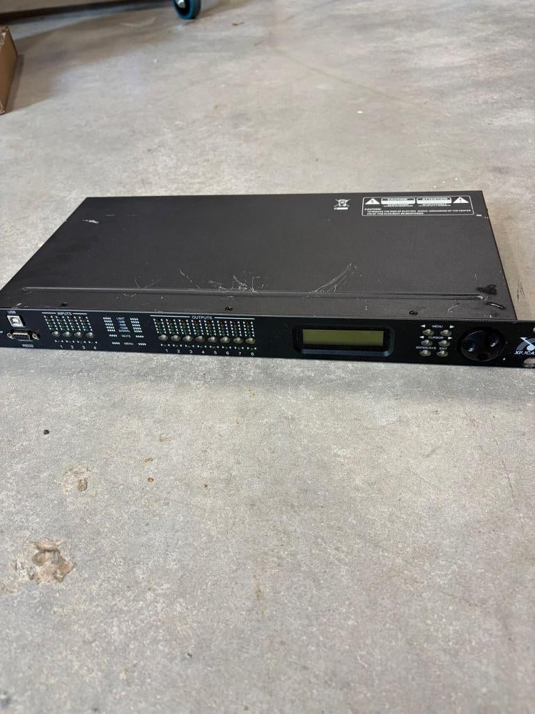 Xilica XP-4080 DSP Processor, Ophalen, Gebruikt, 10 tot 20 kanalen