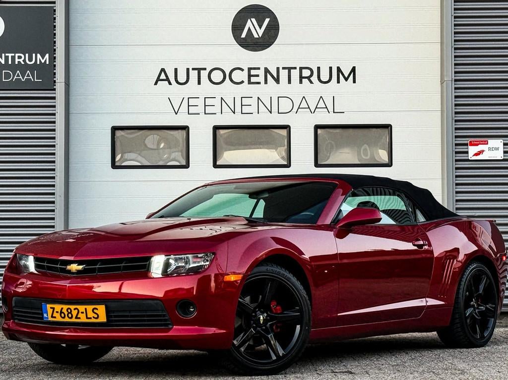 Chevrolet Camaro Cabriolet 3.6 V6 AUT 323 PK UNIEK!, Auto's, Automaat, 323 pk, Gebruikt, Overige carrosserieën