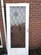 Glas in lood raam, Doe-het-zelf en Verbouw, Glas en Ramen, Ophalen, Gebruikt, Minder dan 80 cm, Glas in lood