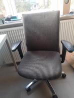 Verstelbare bureaustoel - Gebruikt met gebruikssporen, Huis en Inrichting, Ophalen, Gebruikt, Grijs, Bureaustoel