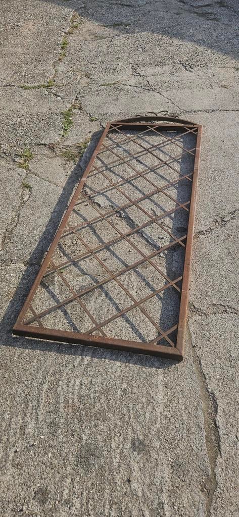 5x Metalen tuinrekken, tuinhekken, pergola, sier ijzer, Tuin en Terras, Tuinhekken en Hekwerk, Ophalen, Gebruikt, IJzer, Sierhekwerk