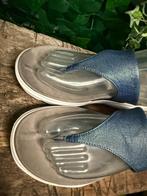 Bijna Nieuwe slippers van Xsensible maat 41 (wijdte G), Blauw, Ophalen of Verzenden, Xsensible, Xsensible