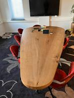 Tafel eiken ca 150x250cm (zwaardvorm), Antiek en Kunst, Ophalen of Verzenden