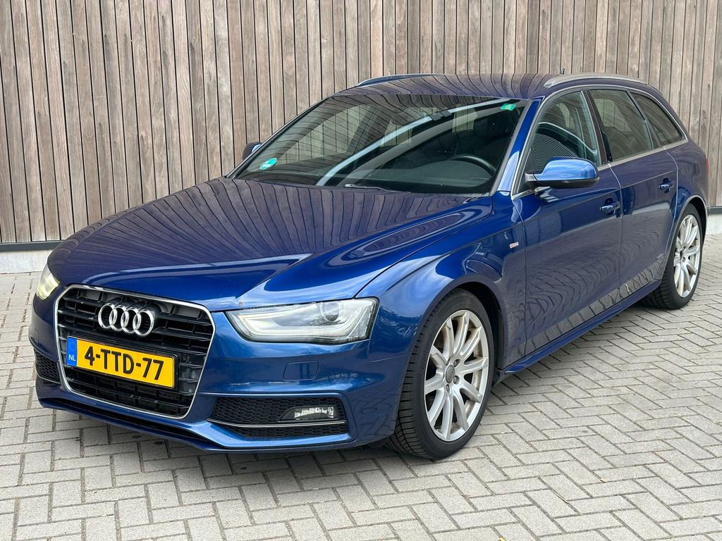 Audi A4 Avant 2.0 TDI Sport Edition, Auto's, Audi, Euro 5, Gebruikt, Zwart, 4 cilinders