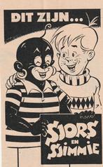 Retro reclame 1956 Sjors Sjimmie spannende avonturen, Verzenden, Overige typen