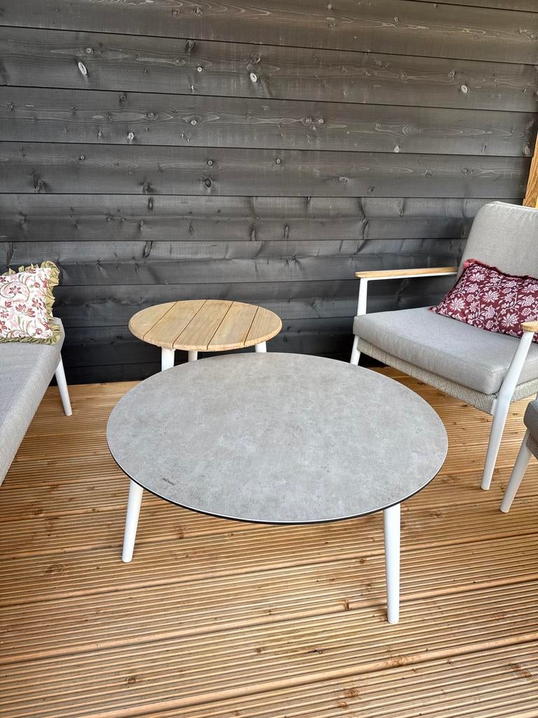 Trestino salontafels set koffietafelset, Ophalen, Rond, 50 tot 100 cm, Zo goed als nieuw