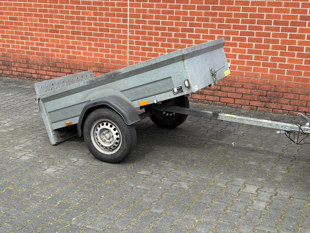 Tuinafval Aanhanger voor bladeren kipper Saris aanhangwagen, Tuin en Terras, Aarde en Mest, Ophalen