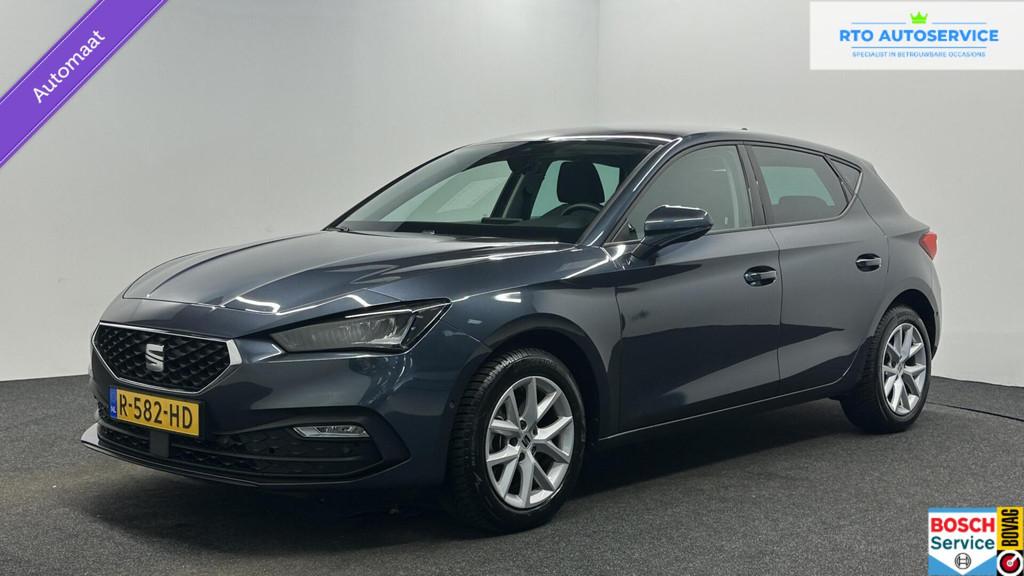 Seat Leon 1.0 eTSI Style Business Intense CAMERA CARPLAY ADA, Stof, Gebruikt, Euro 6, Met garantie (alle)