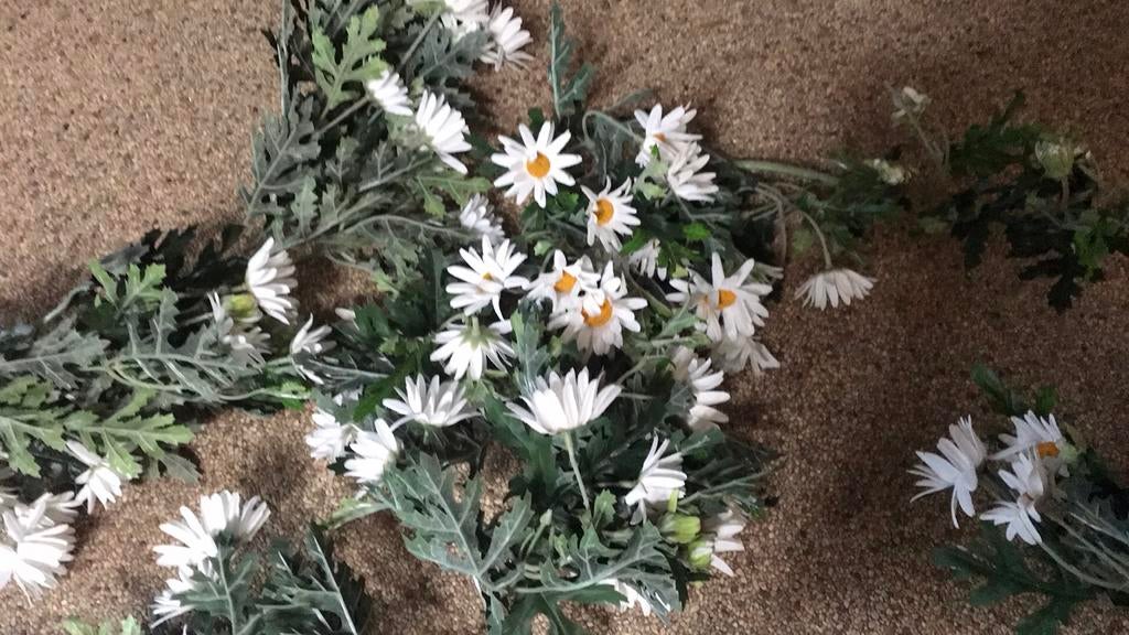 Kunstmadeliefjes Slinger - Decoratieve Bloemenslinger, Binnen, Kunstbloem, Ophalen of Verzenden, Kunststof