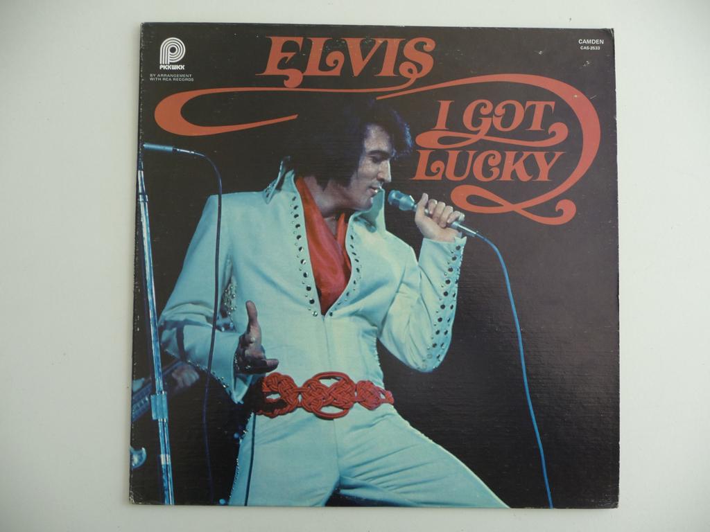 lp ELVIS PRESLEY - I GOT LUCKY - CAMDEN RECORDS, 1971, Cd's en Dvd's, Vinyl | Pop, Ophalen of Verzenden, 1960 tot 1980, Gebruikt