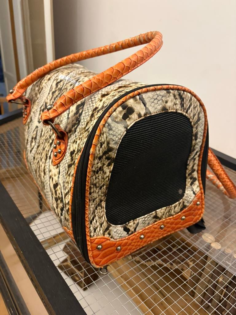 Katten / kleine honden reismand / vervoers tas, Ophalen of Verzenden, Gebruikt