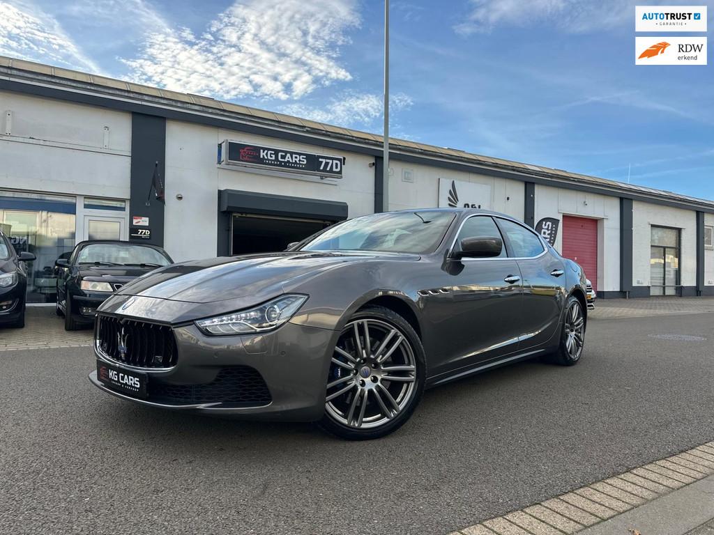 Maserati Ghibli 3.0 S Q4, Auto's, Maserati, Automaat, Euro 5, Gebruikt, 120 €/maand