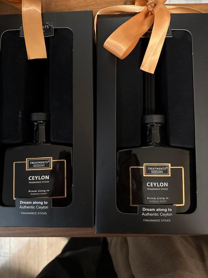 2x Treatments Ceylon Geurstokjes - Nieuw in cadeauverpakking, Huis en Inrichting, Woonaccessoires | Overige, Nieuw, Ophalen of Verzenden