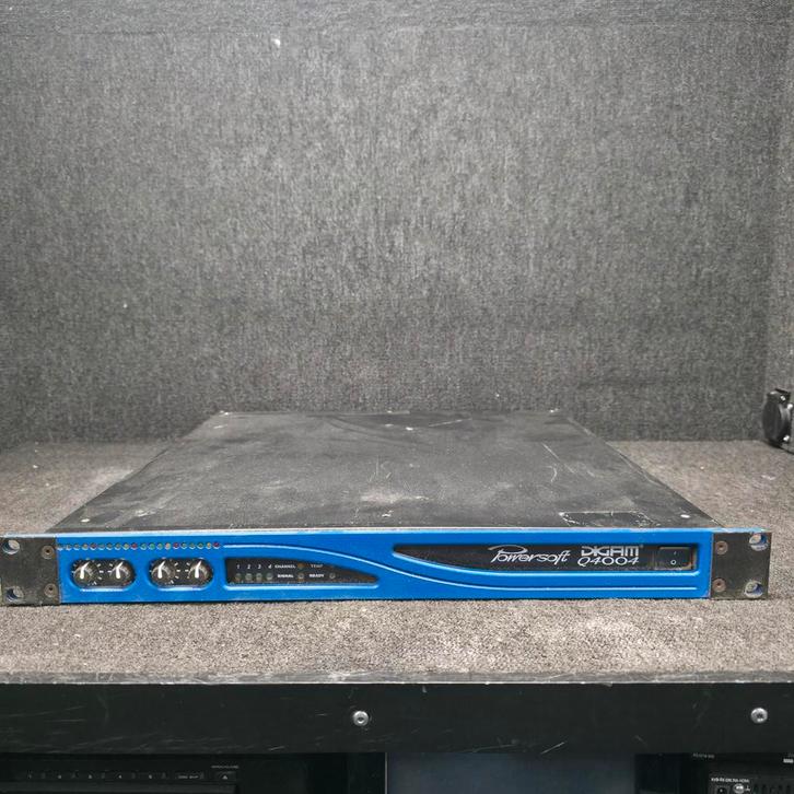 POWERSOFT DIGAM Q4004 versterker 4 x 1000 watt, Audio, Tv en Foto, Luidsprekers, Gebruikt, Subwoofer, 120 watt of meer, Overige merken
