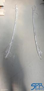 GOLF 7 VARIANT Dakrail set chroom CHROME DAKRAILS DAKDRAGERS, Gebruikt, Volkswagen, Ophalen of Verzenden, Volkswagen