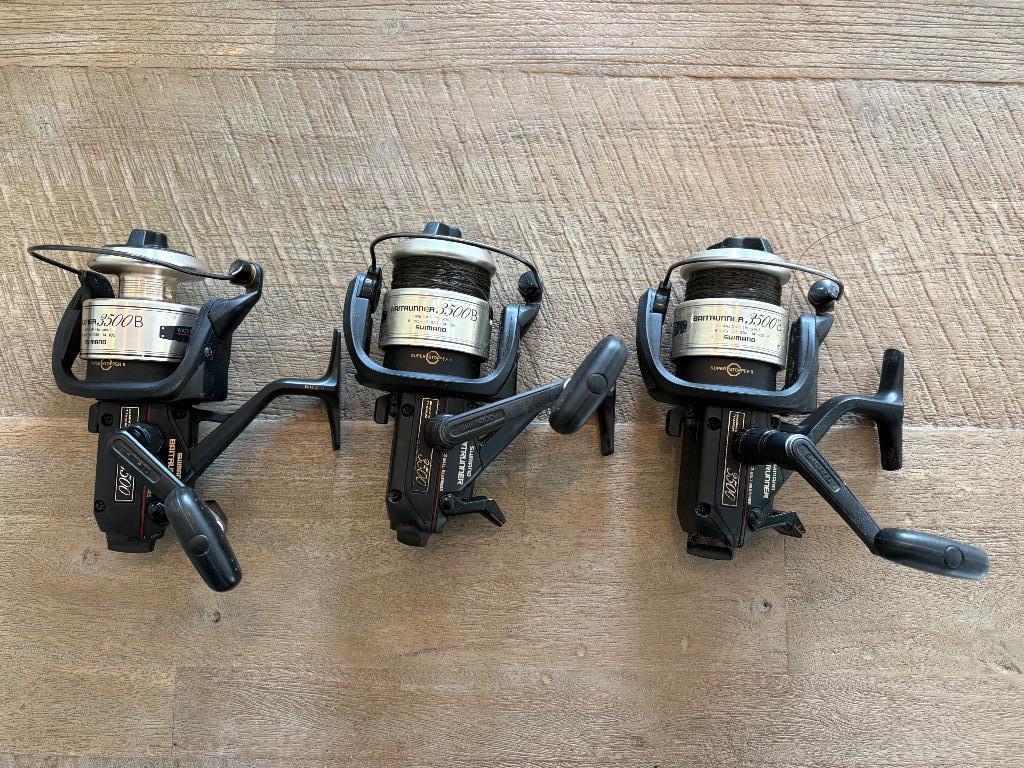 3x Shimano 3500B, Ophalen of Verzenden, Gebruikt, Molen