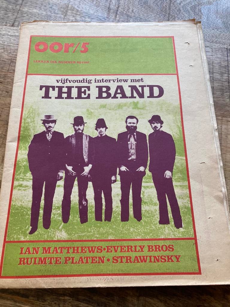 Muziekkrant OOR 1971 THE BAND Melanie PIGSTY BLUES Mouskouri, Ophalen of Verzenden, Muziek, Film of Tv