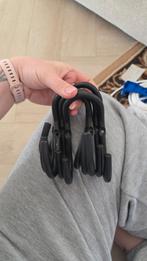 Zwarte wandhaken voor kapstok of muur - Set van 6, Huis en Inrichting, Ophalen