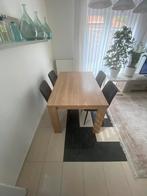 Houten eettafel 90 bij 130 cm, Huis en Inrichting, Complete inboedels, Ophalen