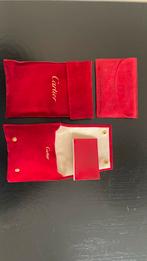 3 Originele Cartier hoesjes jaren 80-90, z.g.a.n., Ophalen of Verzenden, Zo goed als nieuw