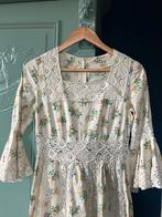 Prachtige vintage jurk 70s maxi dress, trouwjurk, mt 36, Ophalen of Verzenden, Zo goed als nieuw, Trouwjurk