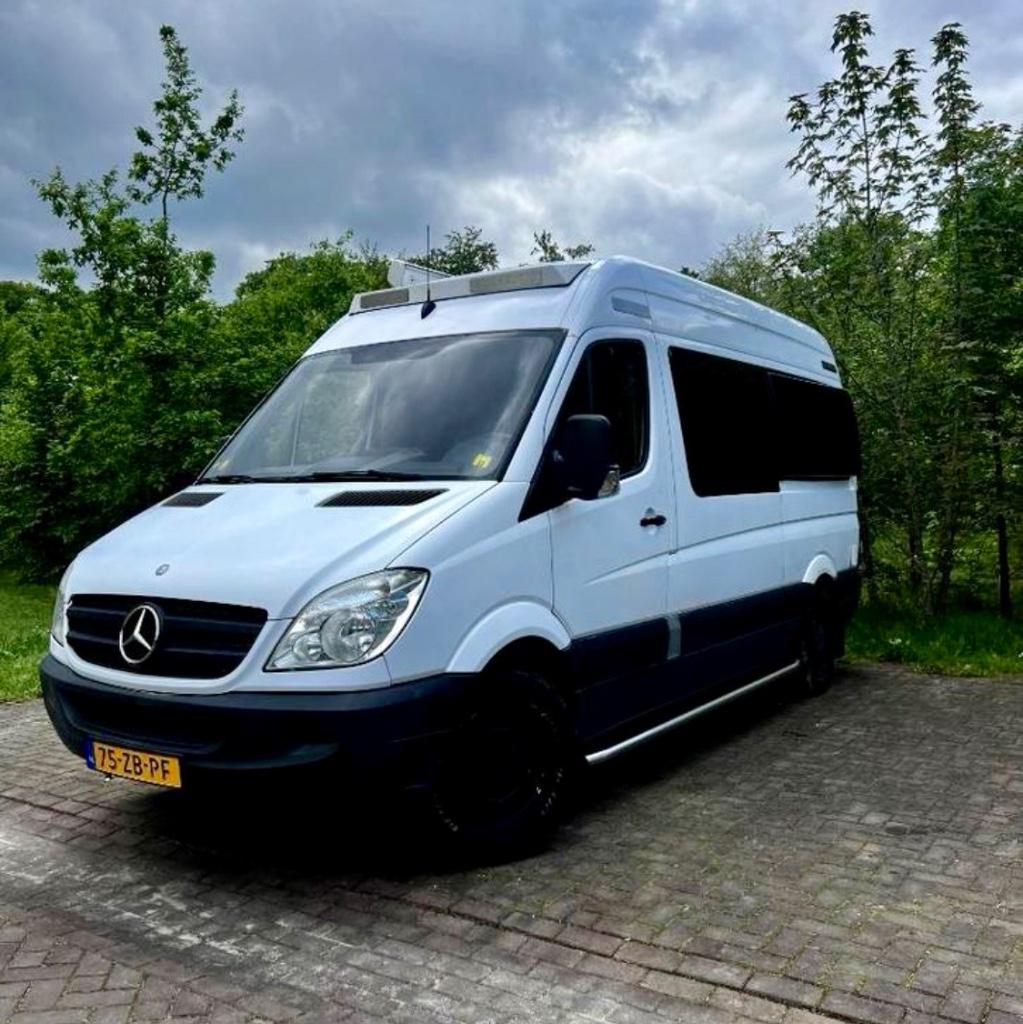 Camper Mercedes Sprinter 313CDI “offroad” L2H2, Koelkast, Buscamper of Camperbus, Tot en met 3, Particulier