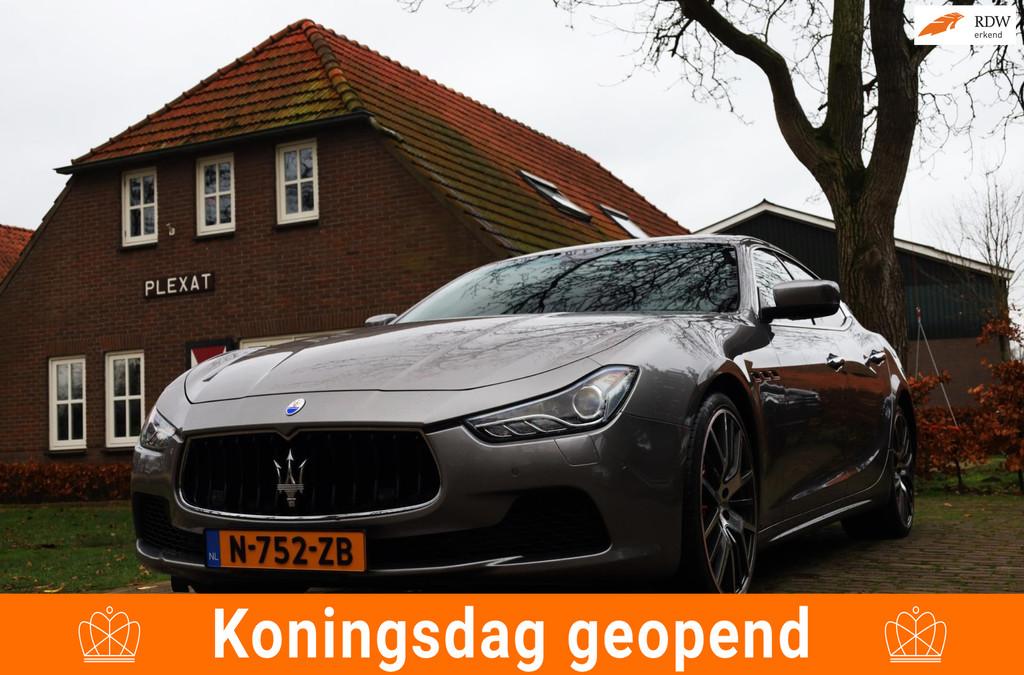 Maserati Ghibli 3.0 BI-TURBO Aut. | Slechts 97.000KM | Panor, Auto's, Maserati, Automaat, Euro 5, Achterwielaandrijving, Gebruikt
