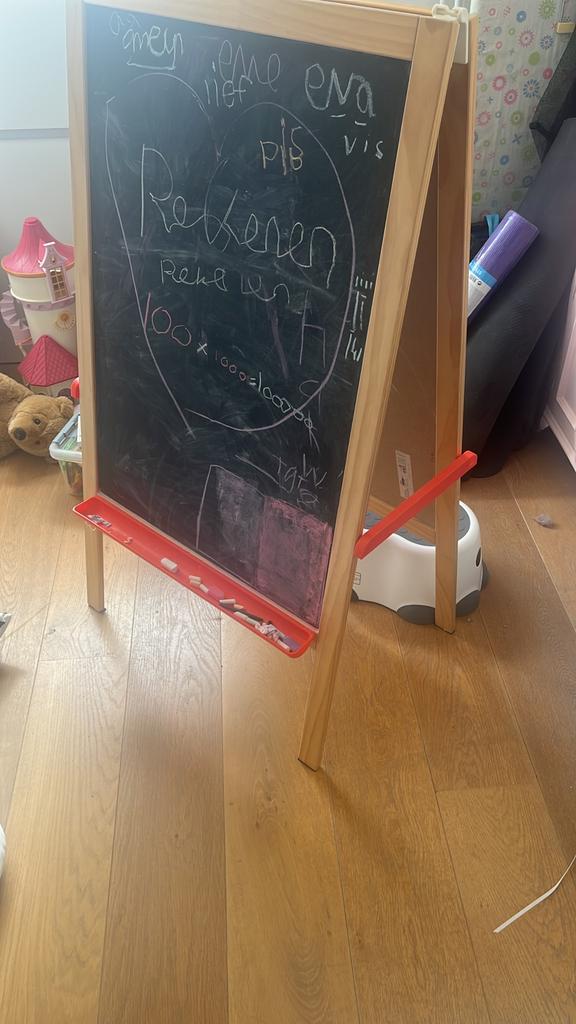 Ikea schoolbord, Ophalen, Gebruikt