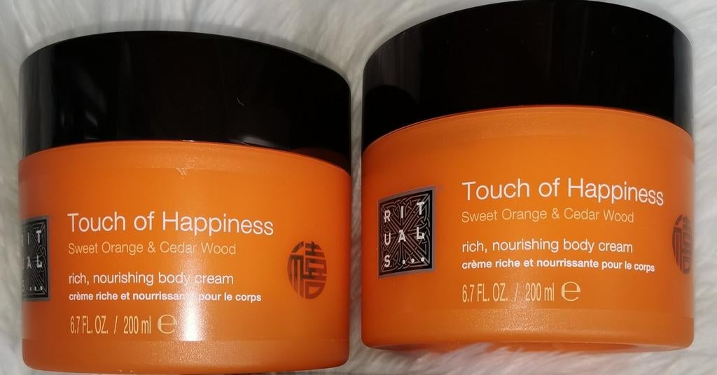 2 x Rituals Touch of Happiness Bodycreme Voorloper Happy Bud, Sieraden, Tassen en Uiterlijk, Uiterlijk | Lichaamsverzorging, Nieuw