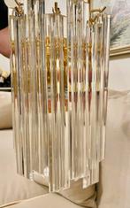 Novaresi wandlamp Venini stijl Murano pegels, Ophalen, Glas, Murano, Hollywood Regency, Eichholtz, 1980