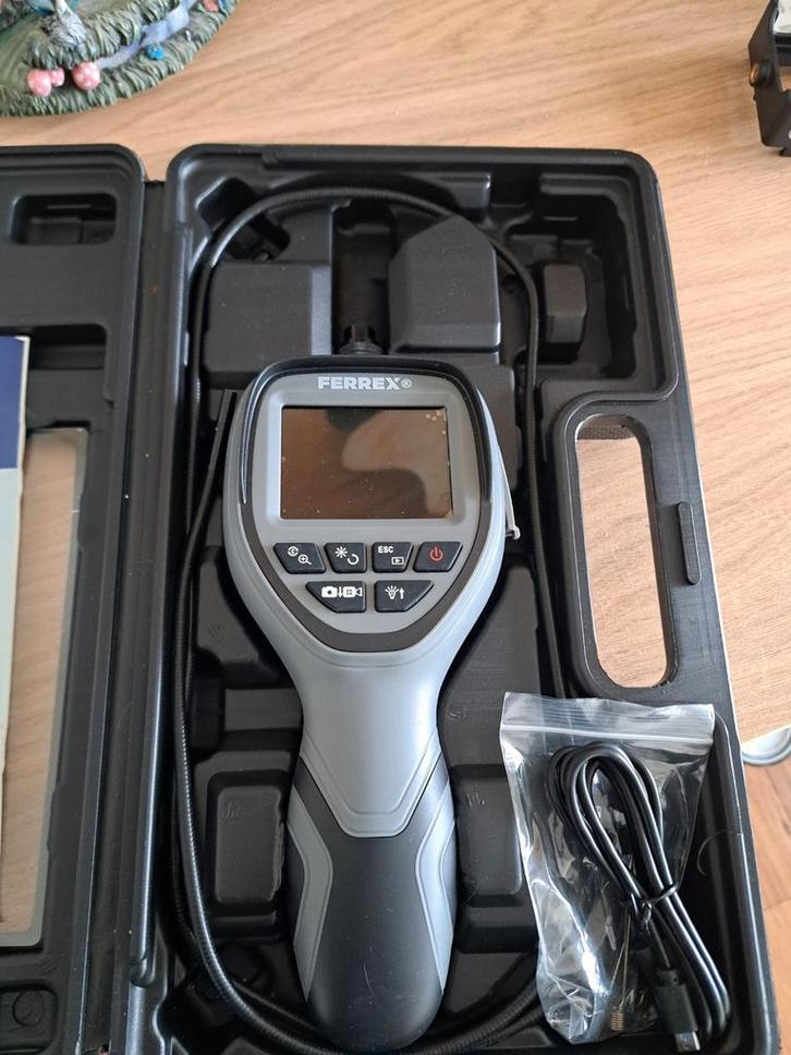 Ferrex Inspectiecamera - Nieuwstaat met handleiding, Doe-het-zelf en Verbouw, Meetapparatuur, Ophalen