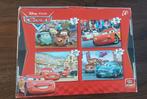 Disney Pixar Cars Puzzelset 4 stuks, Ophalen of Verzenden, 10 tot 50 stukjes, Gebruikt, 4 tot 6 jaar