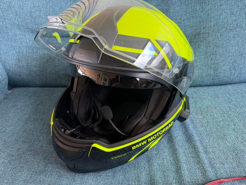 Bmw Systeemhelm evo7 mt 62-63, Motoren, Systeemhelm, Heren, XXL, Tweedehands