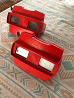 Vintage GAF View-Master kijkers (2 stuks) rood, Gebruikt, Ophalen of Verzenden, Mattel Europa, B.V.  Gondel 1 1186 MJ Amstelveen The Netherlands