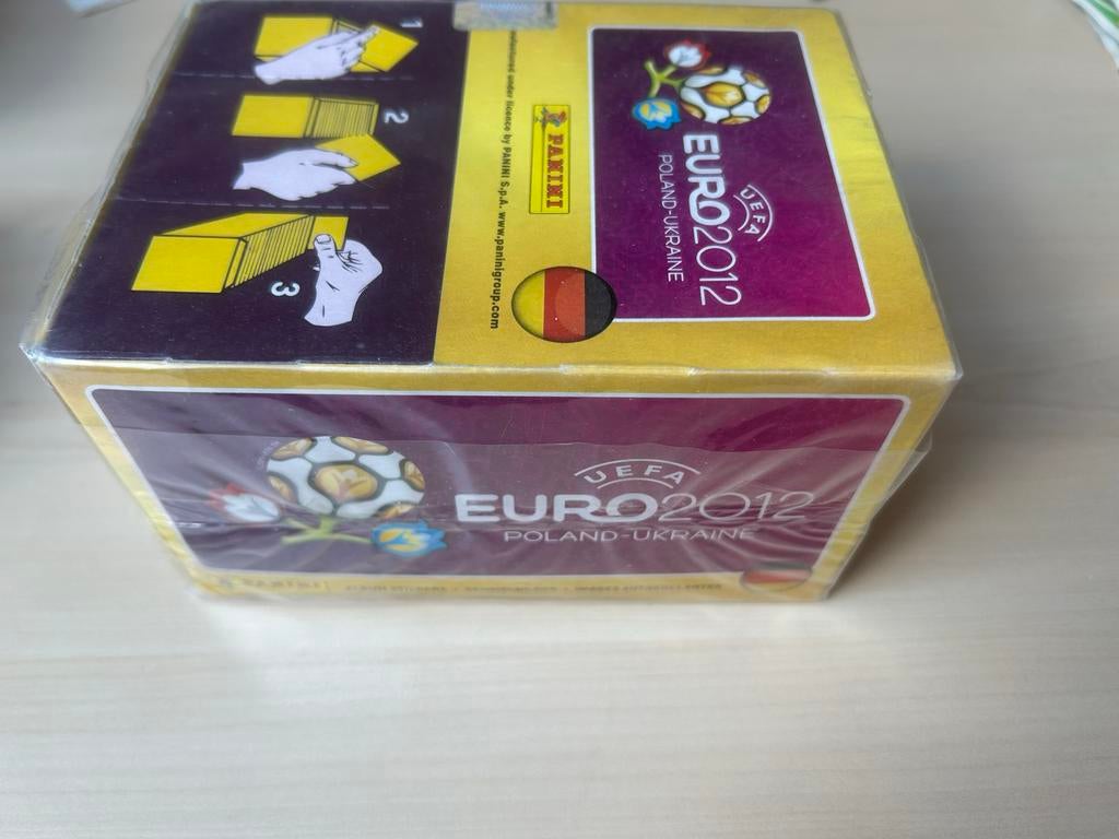 Panini Euro 2012 Sticker Box - Sealed, Ophalen of Verzenden, Zo goed als nieuw, Sport