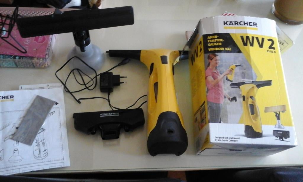 tekoop een karcher wv2 raam machine prijs bieden, Ophalen, Gebruikt, Overige typen