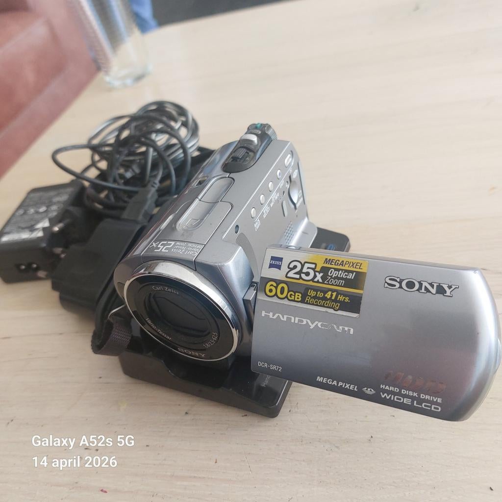 Sony Handycam DCR-SR72 videocamera, Ophalen of Verzenden