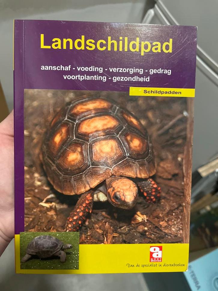 De landschildpad, Boeken, Dieren en Huisdieren, Zo goed als nieuw, Ophalen of Verzenden