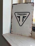 Prachtig vintage bord van Triumph 20x30, Ophalen of Verzenden, Zo goed als nieuw, Reclamebord