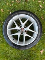 Saab 9-3 17 inch aluminium velgen – 225/45 R17 (4 stuks), Auto-onderdelen, Banden en Velgen, Ophalen, Velg(en), 17 inch, Zomerbanden