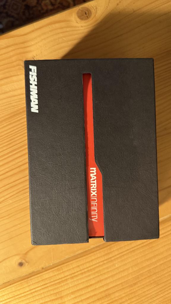 Fishman Matrix Infinity, Ophalen of Verzenden, Zo goed als nieuw, Western- of Steelstringgitaar, Met (piezo-)element