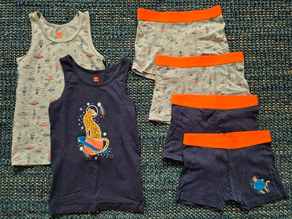 Hema ondergoed maat 122/128, Nacht- of Onderkleding, Gebruikt, Ophalen of Verzenden, Hema