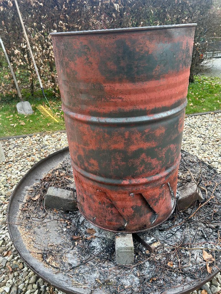 Brandton, Tuin en Terras, Vuurkorven, Ophalen, Zo goed als nieuw, Vuurton