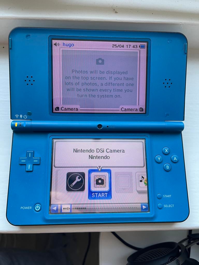 Nintendo DSi XL Blauw, Unlaunch, Spelcomputers en Games, Spelcomputers | Nintendo DS, Ophalen of Verzenden, Gebruikt, Blauw, Dsi XL