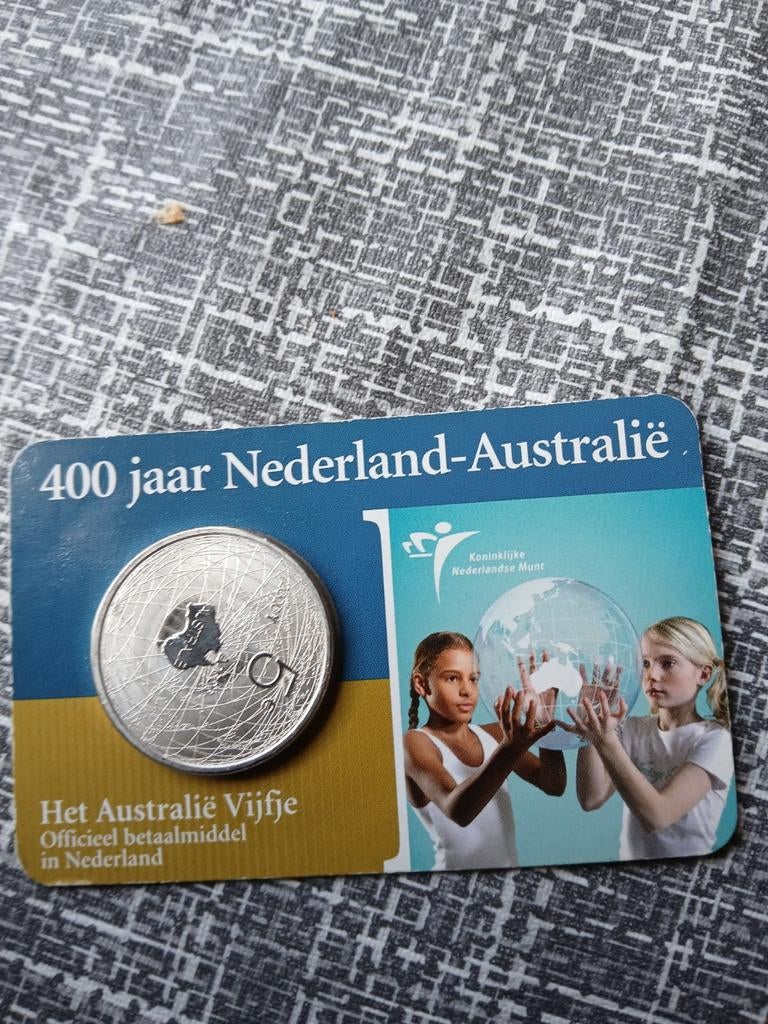 Zilveren vijfje, Ophalen of Verzenden, Koningin Beatrix, Euro's