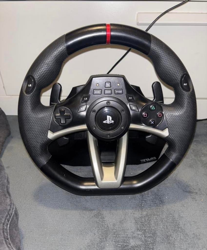 Hori racestuur met pedalen en houder, Ophalen, Online, 1 speler, Racen en Vliegen