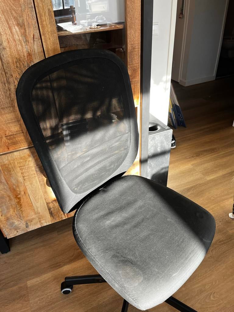 Gratis IKEA bureaustoel, Ophalen, Gebruikt, Zwart, Bureaustoel