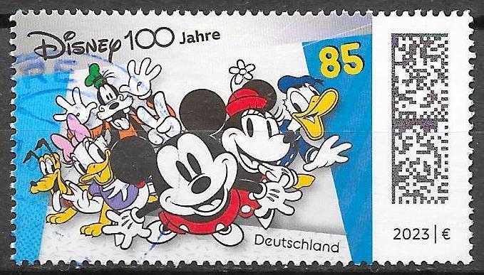Duitsland: Mi. 3754 uit 2023 disney, Postzegels en Munten, Postzegels | Europa | Duitsland, Gestempeld, 1990 tot heden, Ophalen of Verzenden