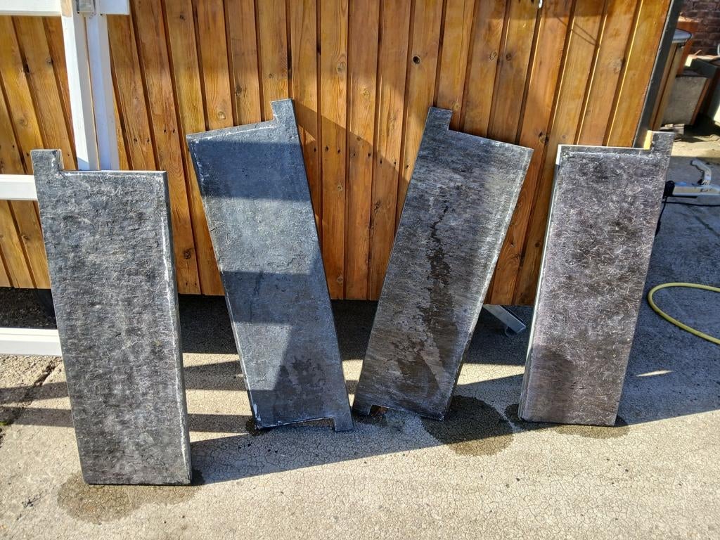 Natuurstenen vensterbanken 4 stuks, Ophalen