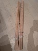 Bamboe rolgordijn 2 x 1.80 hoog crème, Ophalen, Gebruikt, Beige, 50 tot 100 cm